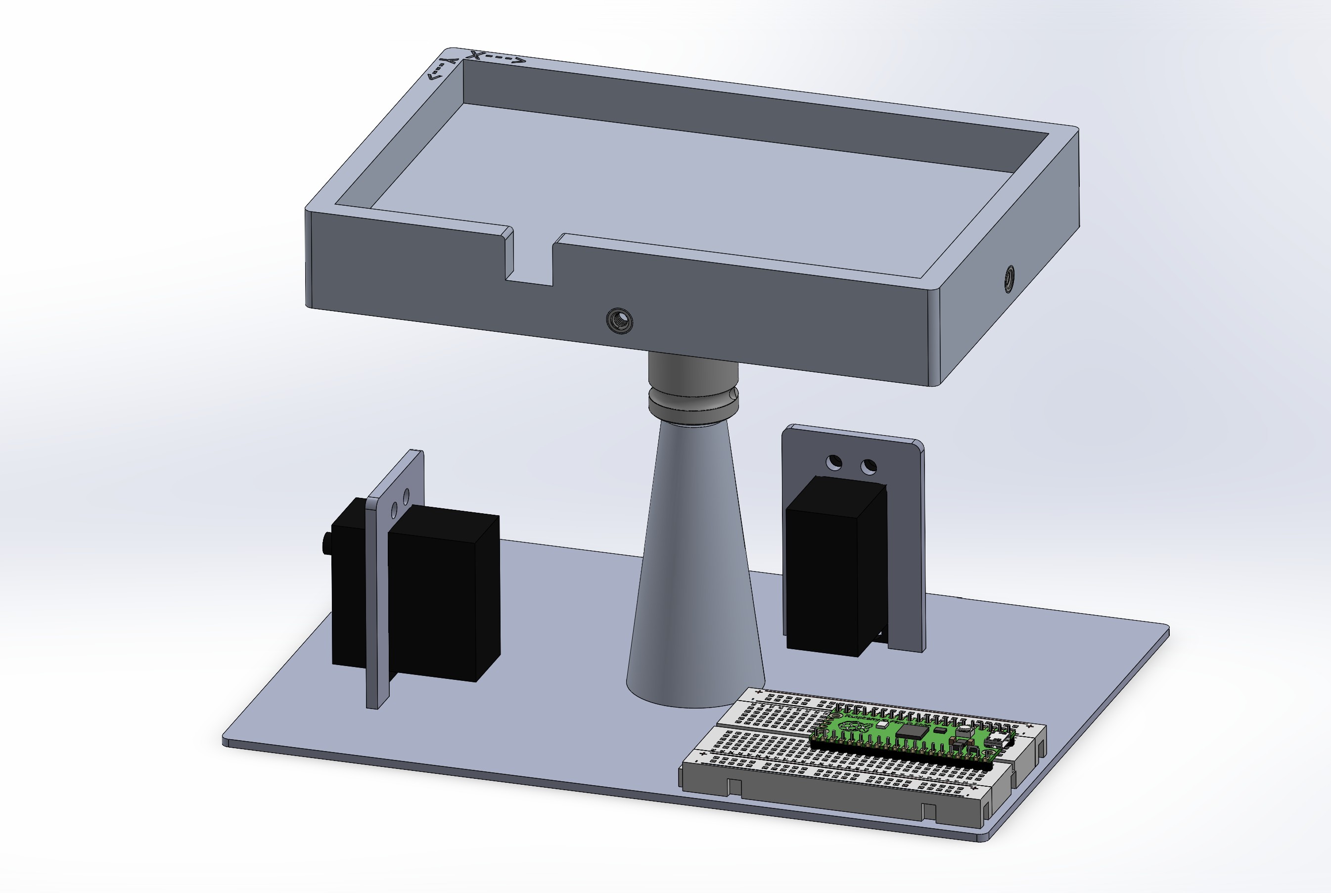 Autobalancing TouchScreen Platform